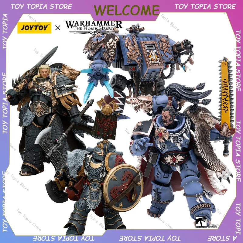 

JOYTOY новая фигурка Warhammer The Horus Heresy Space Wolves, экшн-фигурка, игрушки на заказ, наборы моделей, подвижная статуя, коллекция подарков