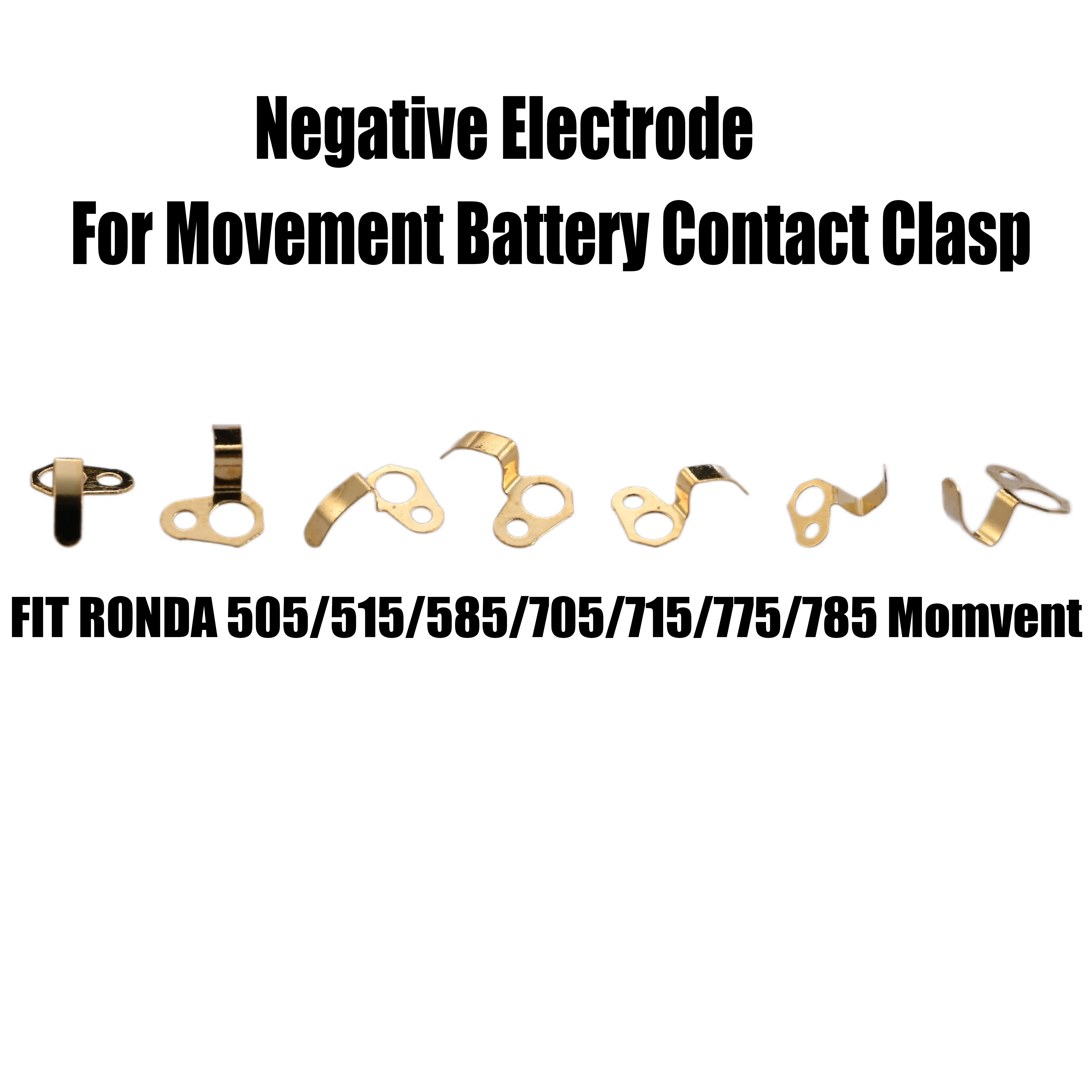 

785 705 515 Movement Replacement Negative Electrode Battery Contact Clasp For Ronda 785 705 515 Quartz Movement