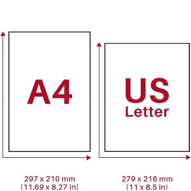 YOAINGO Phomemo A4 Printing Paper M08F/M832/Q302 Tattoo Paper A4/A5/B5/Letter Thermal Paper Office Printing Special Paper Gift