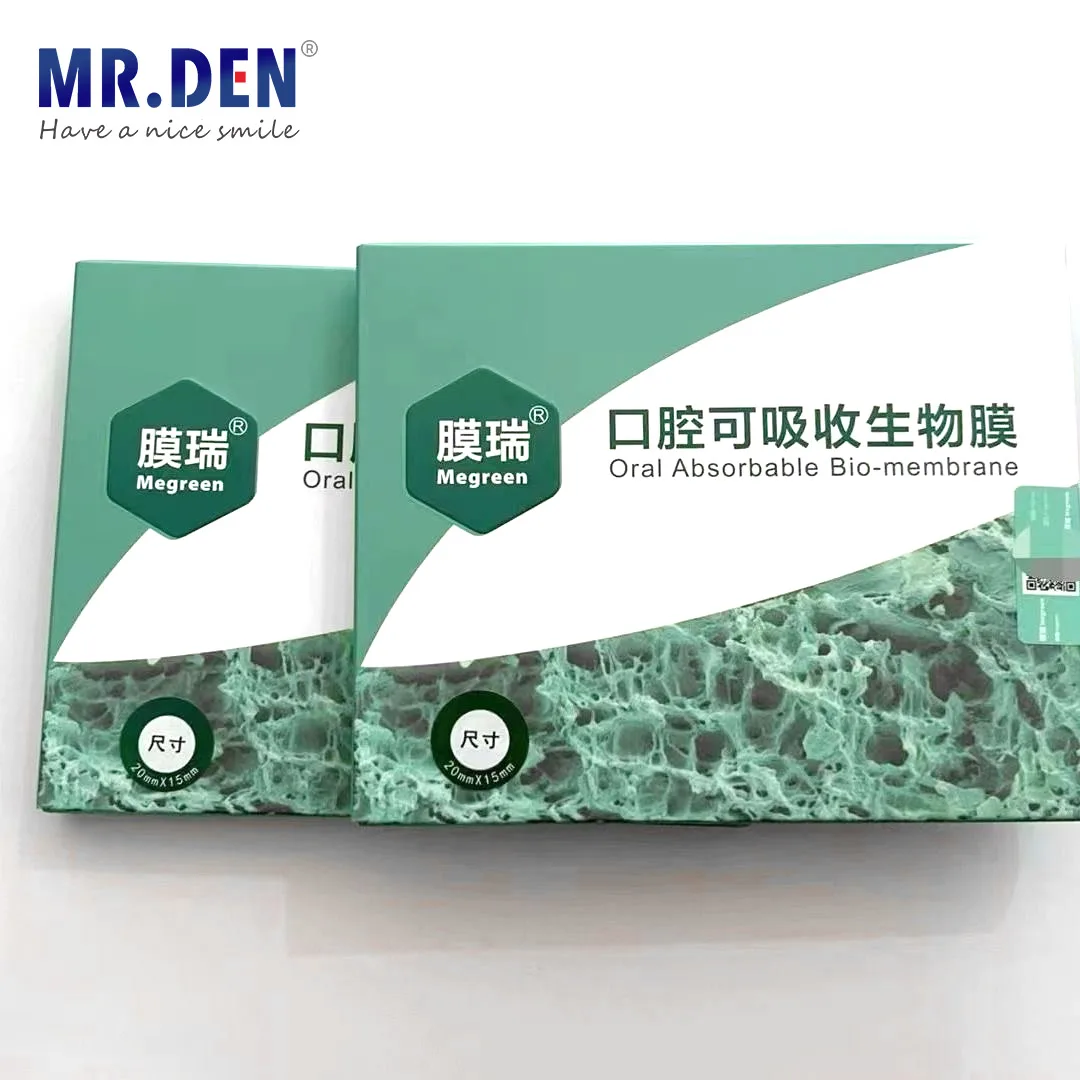 MR DEN Megreen Oral Repair Mask Oral Absorbable Bio-membrane Calcined Bovine Bone Restoration Material