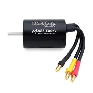 SURPASS HOBBY Moteur sans balais étanche M2430/2435/2440/2838/2845/540/3650/3660 pour Wltoys 1/10 1/12 1/14 1/16 1/18 bateau RC Car 10 meilleures ventes pour le moteur 2845 - No4