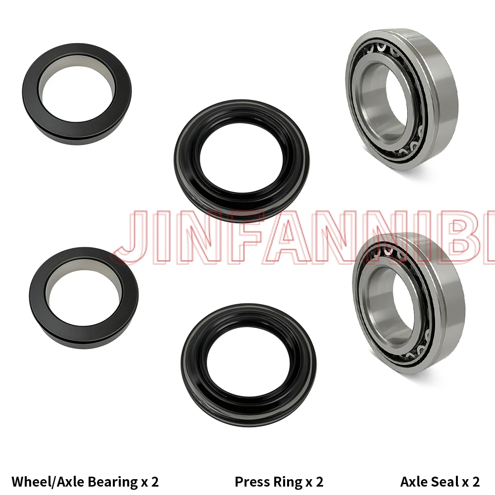 

2 Sets Rear Wheel Bearings & Seals Kit for Dana 44 Jeep Wagoneer Wrangler TJ XJ