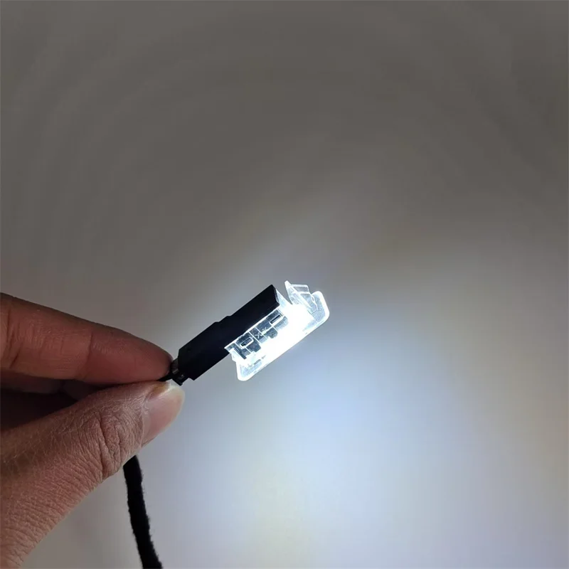 3-smd سيارة الداخلية LED Footwell ضوء القدم خطوة الفضاء ترقية ضوء لشركة فولكس فاجن جيتا ID.4 Tayron T-Roc Talagon TCross #4