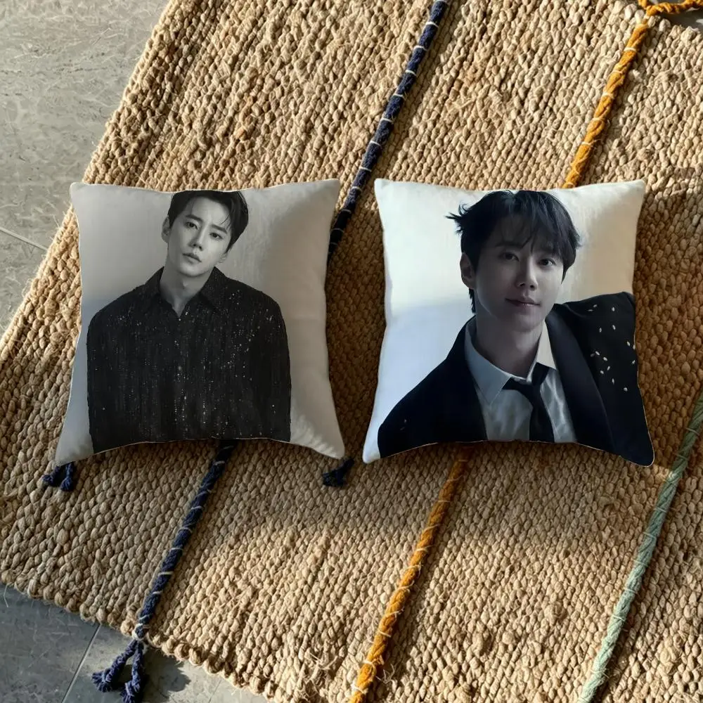Cushion Cover fabric soft furnishing,Pillowcase,  cushion cover, sofa pillow, home decoration L-Lee Jun-youngS