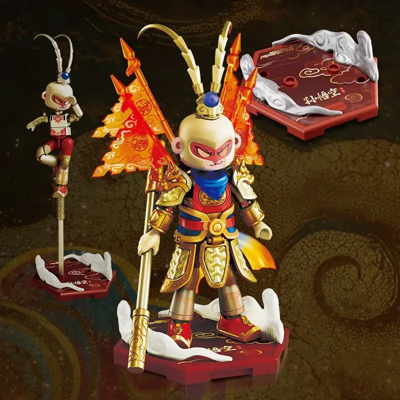 New Blokees Anime Figures Hero Infinite Classic Edition Toy Model Sun Wukong Figures Movable Model Collect Birthday Gift
