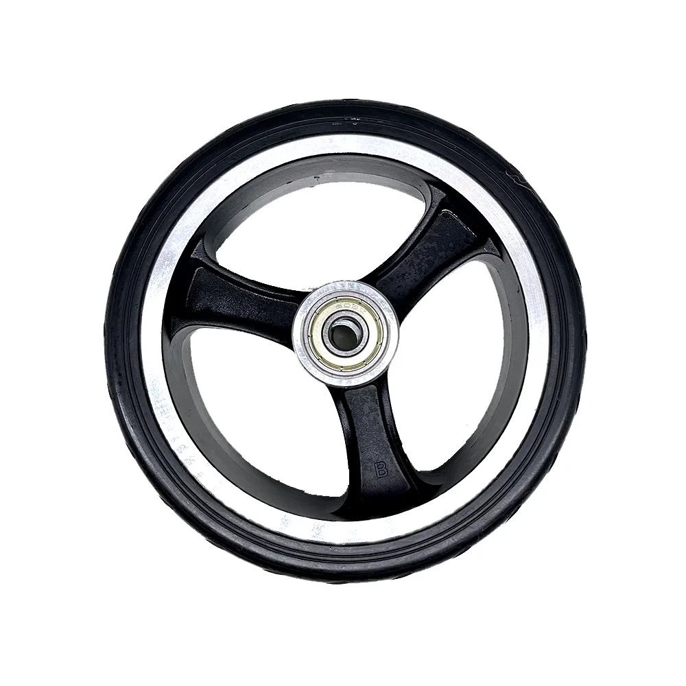 5 Inch Wheel Solid Tire and Aluminum Alloy Rim for Mini Foldable Carbon Fiber Electric Scooter Fast Wheel F0