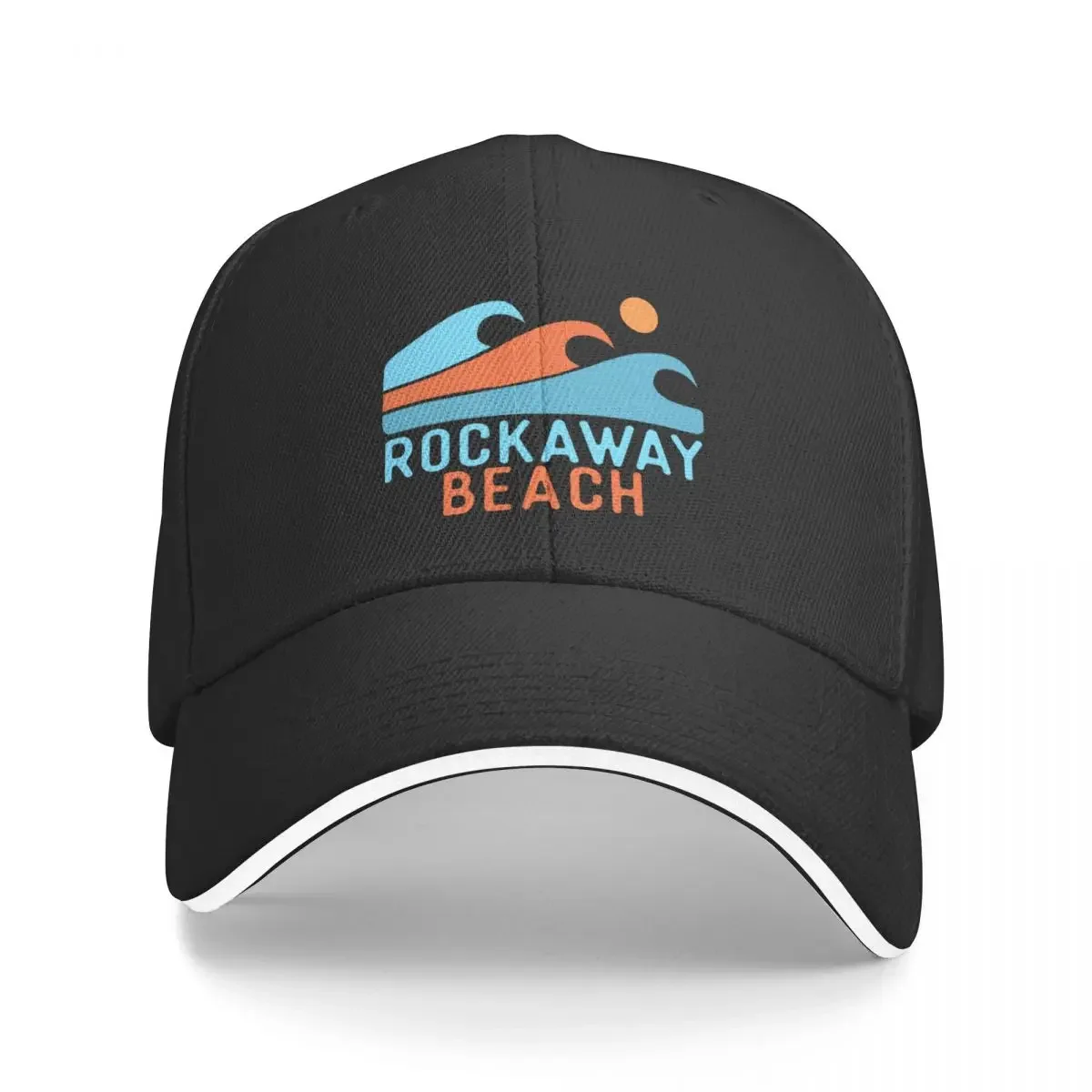 

Rockaway beach wave Baseball Cap cute Mountaineering Kids Hat For Women Men's