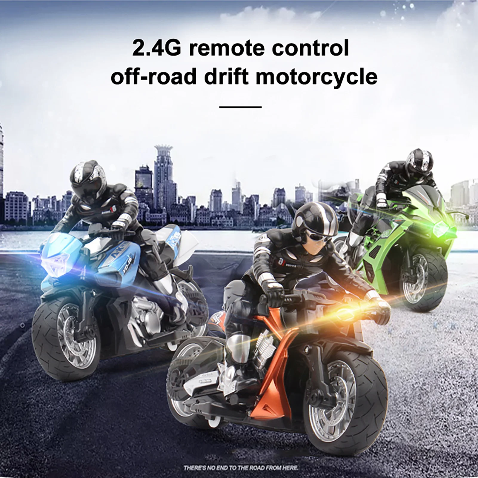 Remote Control Off-Roading Motorcycle Toy Fun Waterproof Stunt Vehicle Motorcycle for Chritmas New Year Birthday Gift