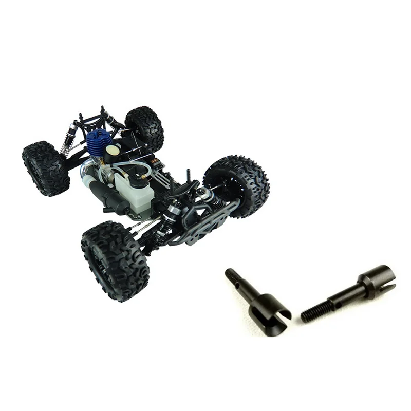 10118 Rear Drive Shaft 2 Pcs for VRX Racing 1/10 Scale 4WD Rc Car Rc Model Car Parts Toys for Children Adults