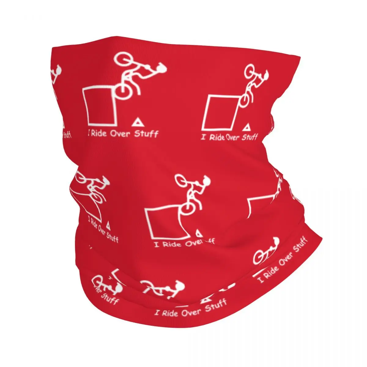 GasGas I Ride Over Stuff Refined Bandana Neck Gaiter Print Mask Scarf Warm Headband Outdoor Sports for Men Women Adult Washable