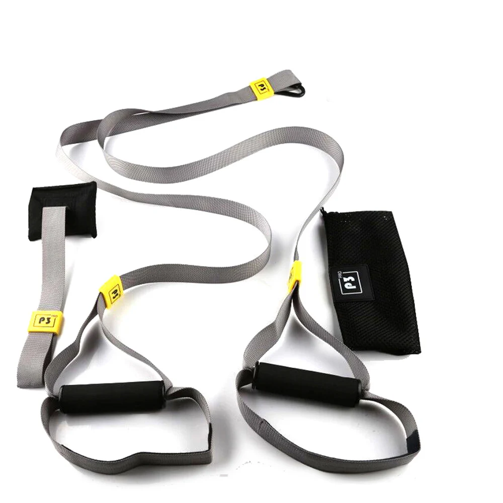 Correas de Entrenamiento de Suspensión, Equipo de Fitness Portátil de Alta Resistencia, Cinturón TRX, Equipo de Entrenamiento de Cuerpo Completo, Entrenamiento de Dominadas