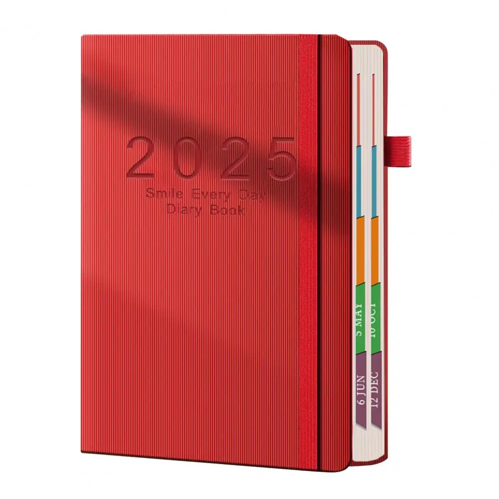 Organizer 2025 Planner Notebook Yearly Journal with 365 Pages for Appointments Jan-dec 2025 Planner One Page