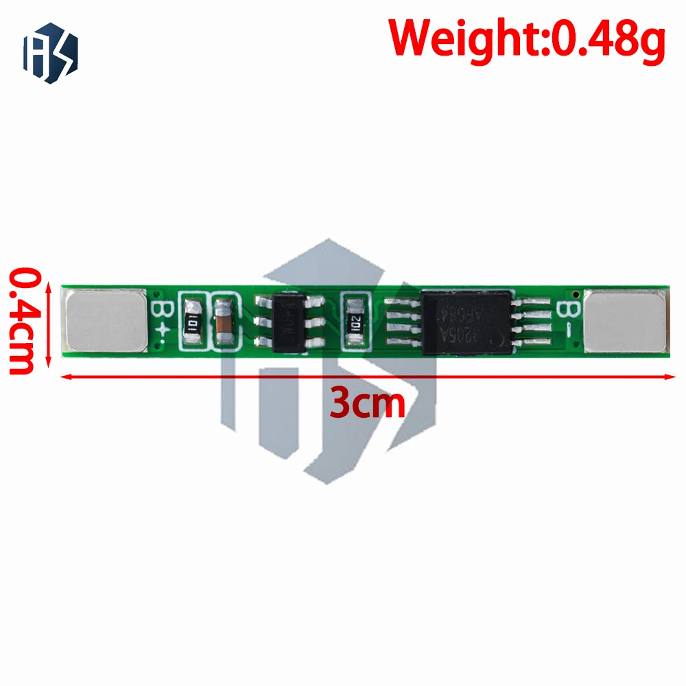 1/5/10PCS 1S 3.2V 3.7V 3A LiFePO4/리튬 이온 BMS PCM 배터리 보호 보드 Pcm 18650 32650 배터리 팩