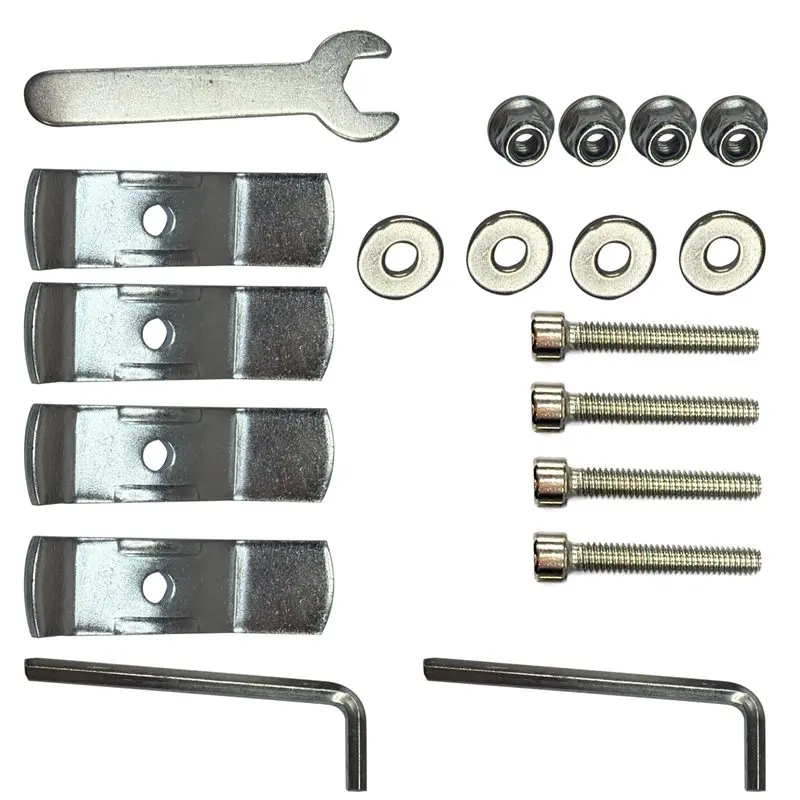 Replacement Motorcycle Side Luggage Case Mount Bracket Frame Accessory Fastener Tail Box Fastening Set For Motorbike
