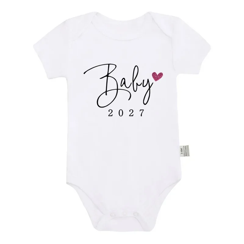 Nouveaux Bodys Bébé Été 2027 pour Garçons et Filles, Combinaisons et Grenouillères pour Révélation de Grossesse, Vêtements Adorables pour Bébés à venir 6 Nouveaux Bodys Bébé Été 2027 pour Garçons et Filles, Combinaisons et Grenouillères pour Révélation de Grossesse, Vêtements Adorables pour Bébés à venir 6