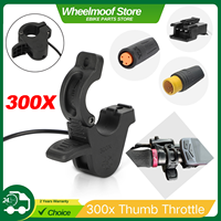 WUXING 300X Electric Bike Fast Release Thumb Throttle, Speed Accelerator for E-Bikes, E-Scooters, and Bafang Conversion Kit