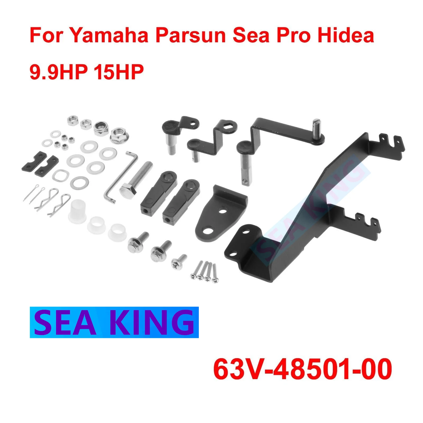 

Remote Control Attachment Kit For Yamaha Outboard Motor 9.9HP 15HP Pro D-Modern 63V-48501-00 Sea Pro Hidea Parsun Hangkai