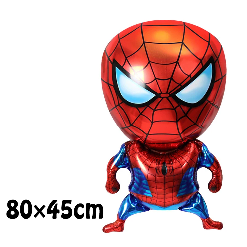 Marvel palloncino a tema Avengers Hulk Spiderman Captain America Iron Man Super Hero Boy Birthday Party palloncino decorazione giocattolo