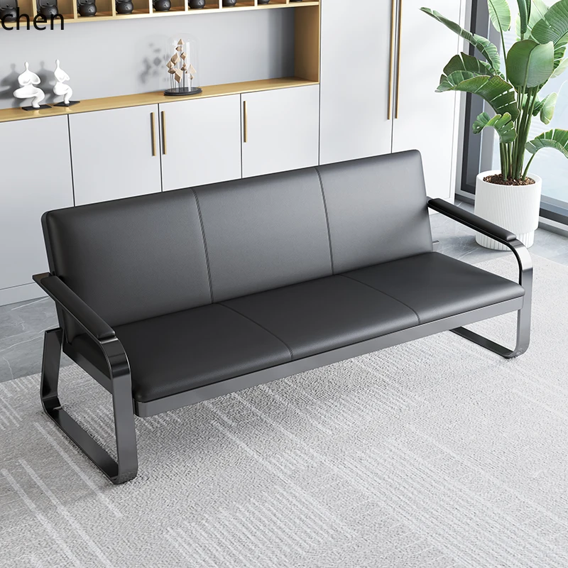 office sofa business leisure reception office sofa coffee table combination