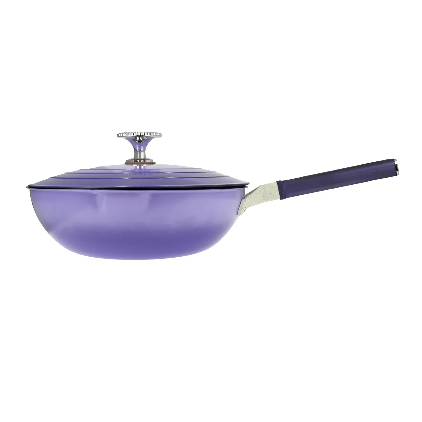 Non stick frying pan，Lady's Health Frying Pan, Purple Pan for Ladies, Gifts for Friends and Family, Universal Pot, Cookware