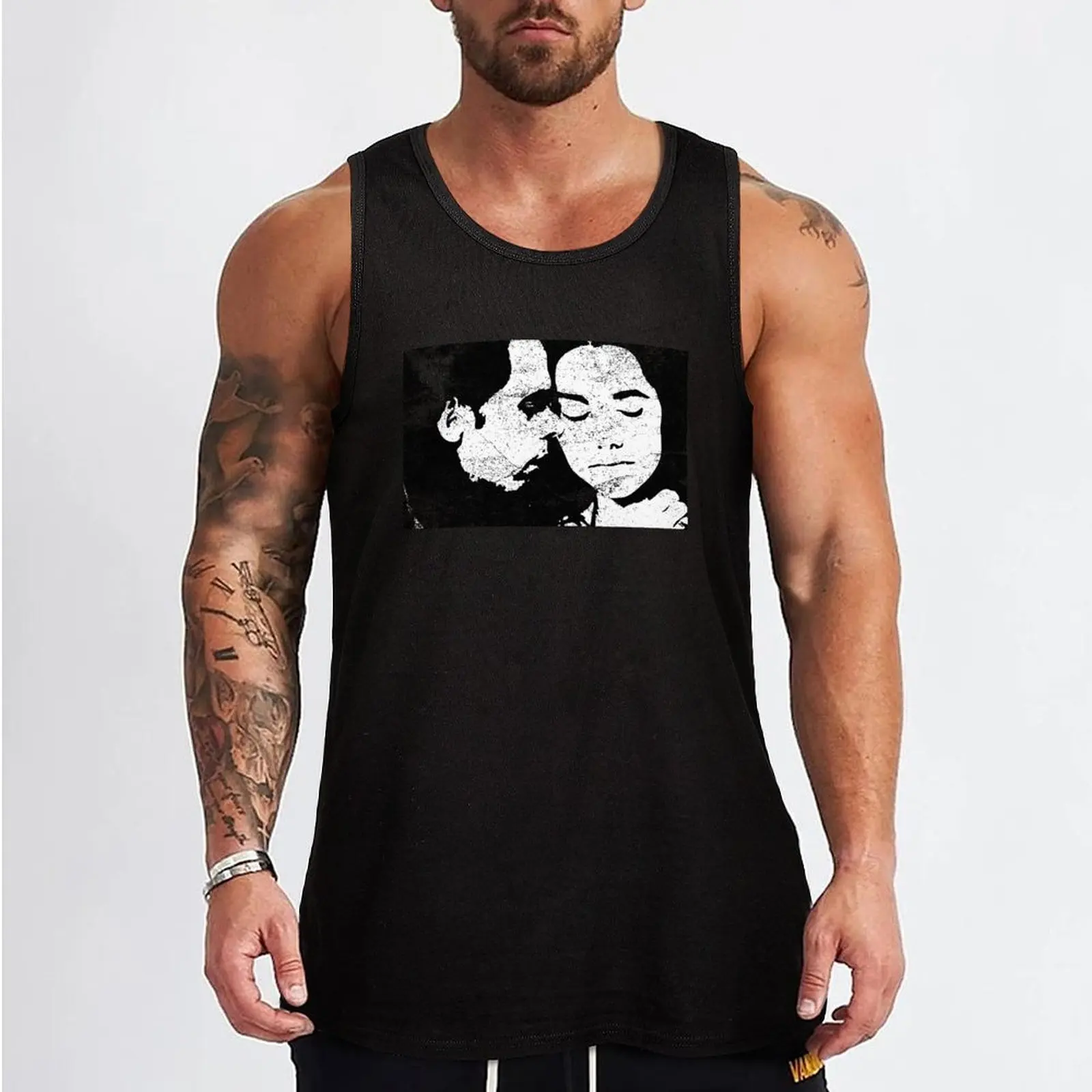 Nick Cave & P.J Harvey Tank Top Man summer clothes sleeveless man shirts bodybuilding man