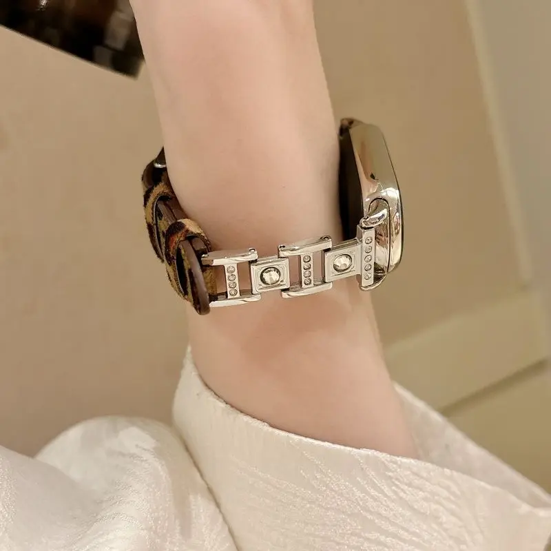 Leopard Leather Str… - image