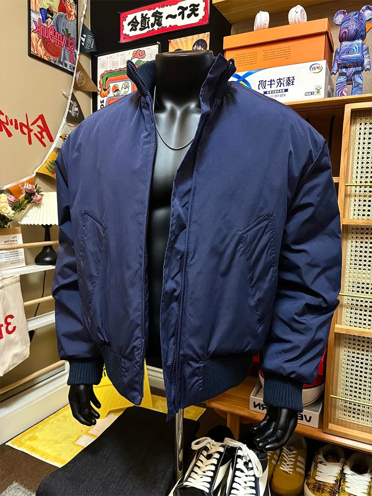 

Мужская летная куртка Olive een, осеннее ветрозащитное водонепроницаемое пальто с воротником-стойкой на подкладке, американское бейсбольное пальто на молнии, одежда...