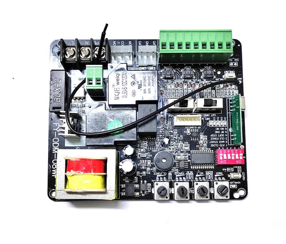 Soft Start stop 220V apricancello scorrevole NC NO finecorsa piastra motore scheda controller circuito stampato