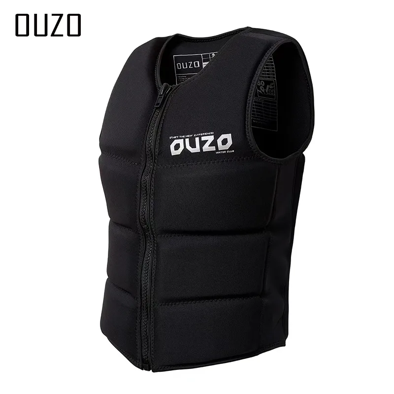Мужской неопреновый жилет для вейксерфинга OUZO 26 - разработан специально для вейксерфинга, но отлично подходит и для других водных видов спорта.