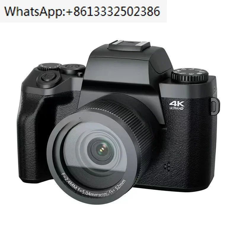 HD 4.0 Touch Screen Digital Camera 64MP Entry Level Student SLR Mirrorless Camera for Travel Vlogging