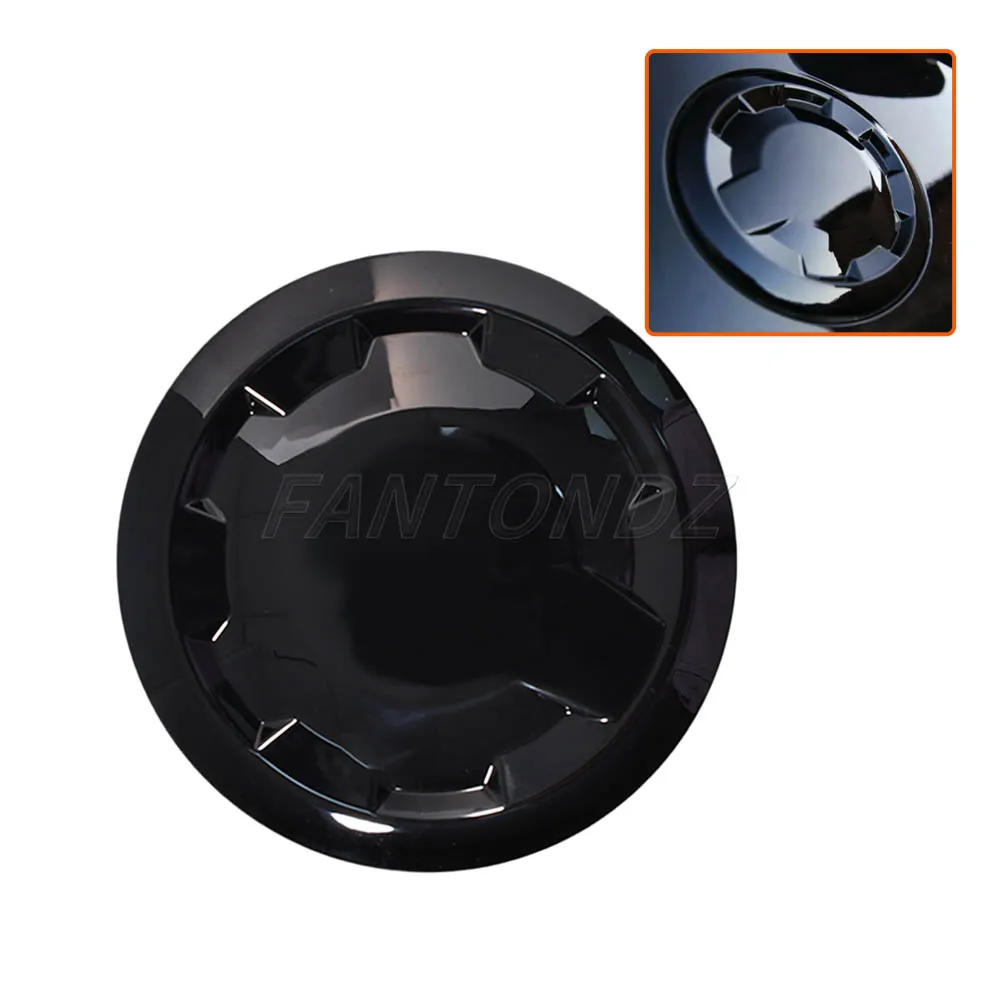 Car Fuel Cap Cover For Honda Civic FN2 2006-2011 Gloss Black Fuel Cap Cover For Honda Type R MK8 FK 74480-SMG-E011-50 1503365