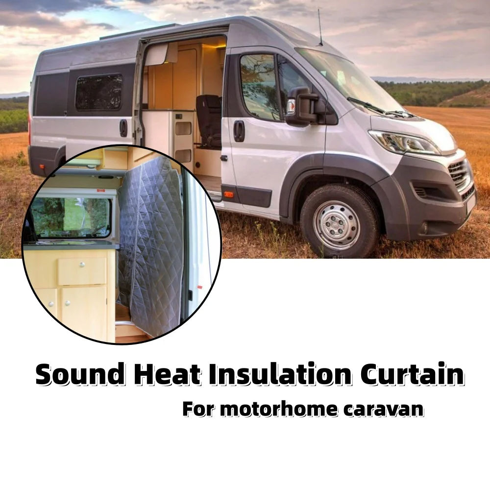 

Звукоизоляционная термоштора для автофургона, перегородка для салона, зимняя теплоизоляционная шторка для Fiat Ducato