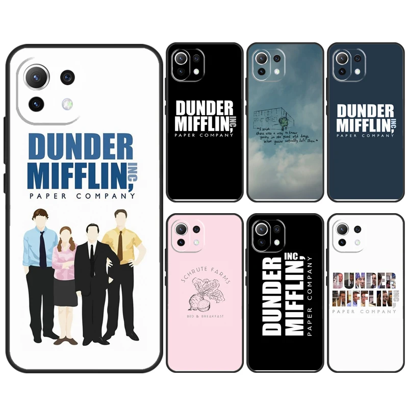 Dunder Mifflin The Office Case For POCO X6 M6 Pro X5 X3 M5s F3 F5 Xiaomi 14 Ultra 12 13 Lite 11T 12T 13T Pro Cover