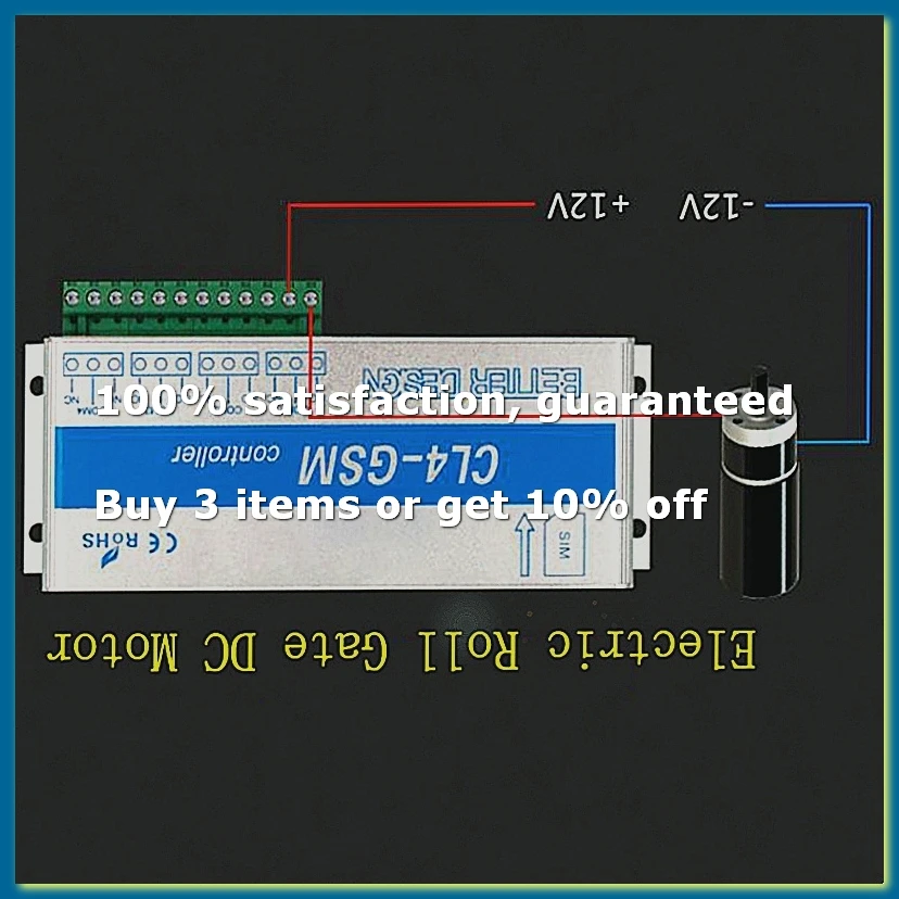 4 Channel Relay CL4-GSM SMS GSM APP Wireless Controller GSM Receiver and Switch Gate/Door Opener-DT30