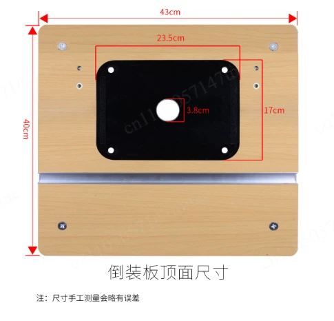

Woodworking workbench Inverted electric wood milling and trimming machine , small household mini carving machine, inverted board