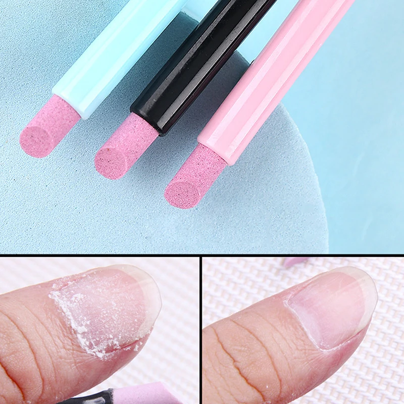 Quartz Stone Scrub Nail File Rods Cuticle Remover Dead Skin Remover Perfect Gift Lightweight Portable Handy Use Manicure Tools