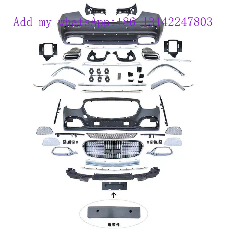 

Bodykit Большие продажи на автомобильных бамперях небольшого профиля для E Class W213 2021+ Разделиться к модели.