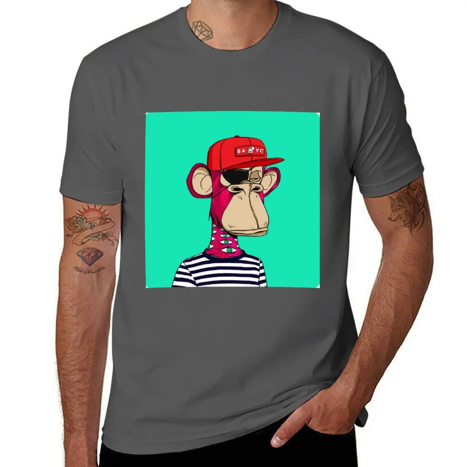 

NFT Bored [HI-RES] Ape T-Shirt Fashion Pattern Printed Tee Shirt