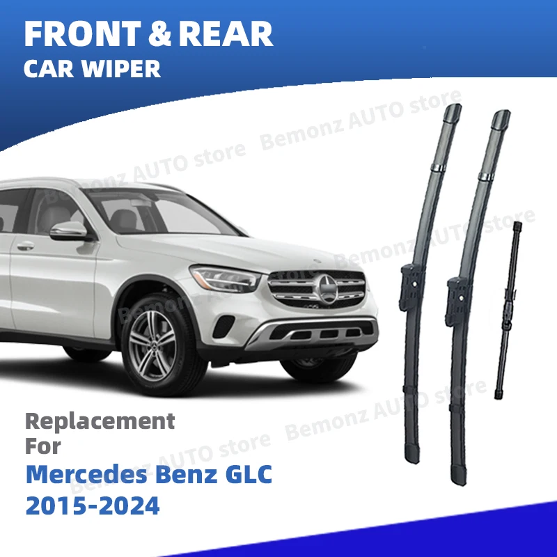 LHD Vorne Hinten Scheibenwischerblätter Für Mercedes Benz GLC X254 2015-2024 Windschutzscheibe Zubehör 2016 2017 2018 2019 2020 2021
