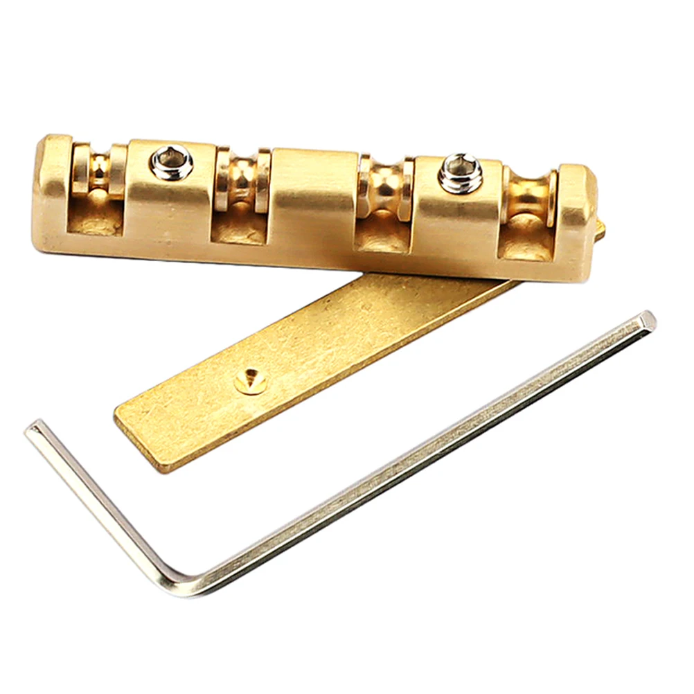 

Guitar Accessories Acoustic Saddle Replacement Bridge Nut and Stringed Instrument Supplies Parts Alloy