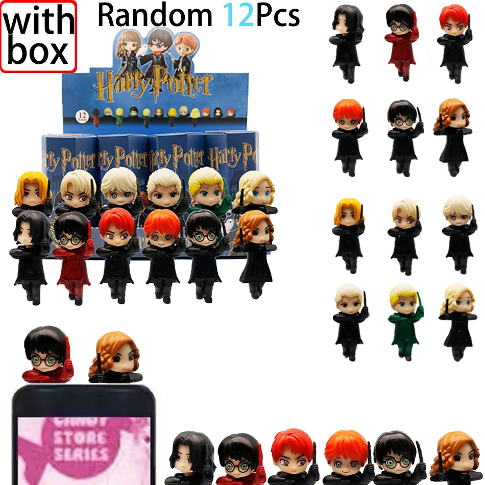 Sunnys-caja ciega de Ángel, Academia Mágica, James, Harry Potter, Mini figura, modelo de Ronald, adornos, Hermione, pantalla de teléfono, muñeca, juguete para regalo