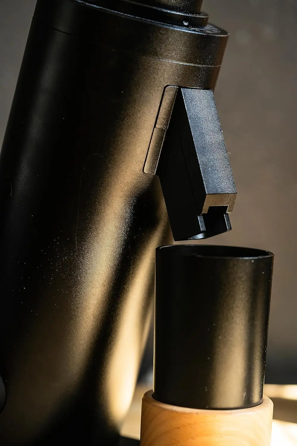 Variable Speed Single Dose Coffee Grinder (Black)