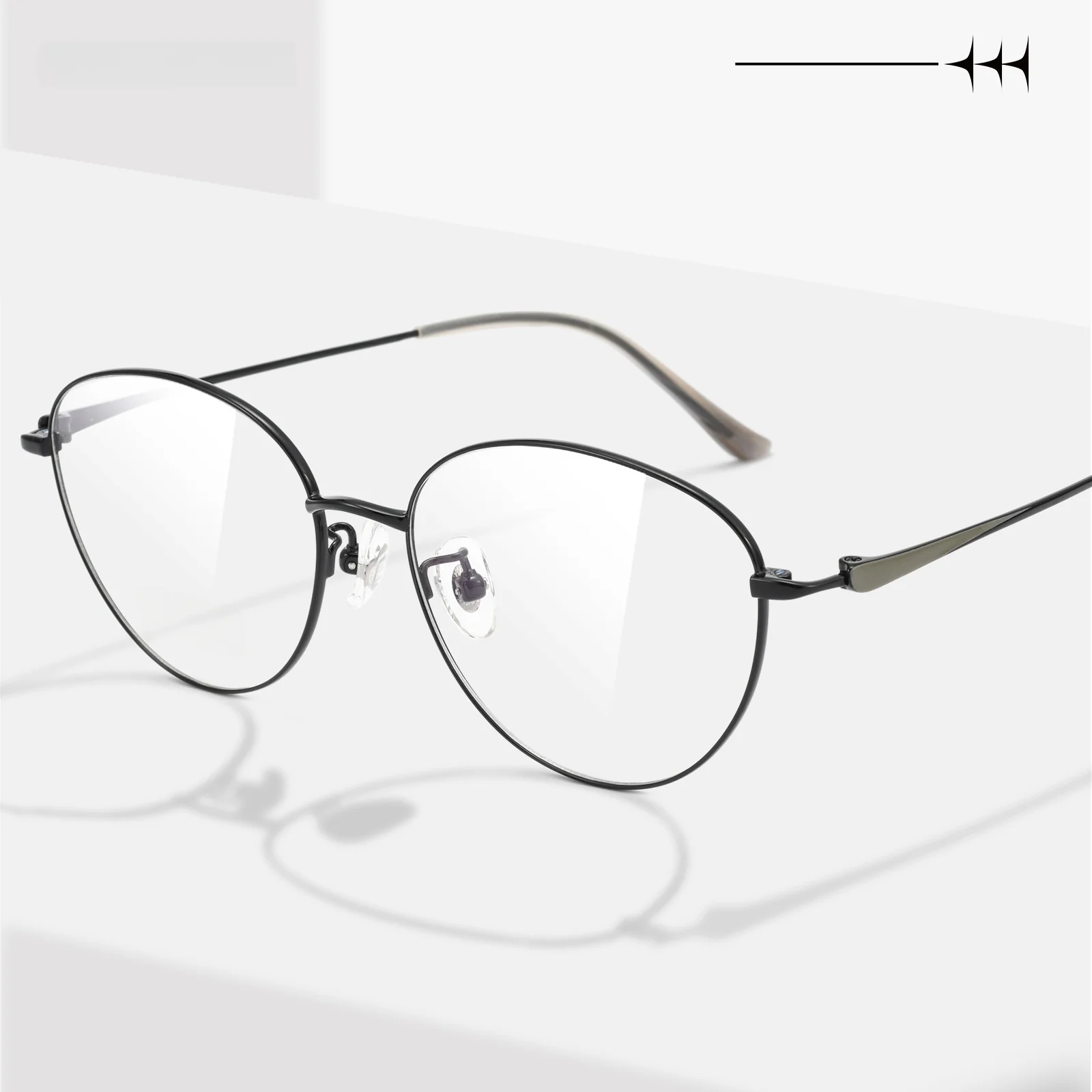 Miniature Cat Eyewear Women Optical Glasses Titanium Filter Blue Light Prescription Lens Myopia Eyeglasses Frame Reading Glasses