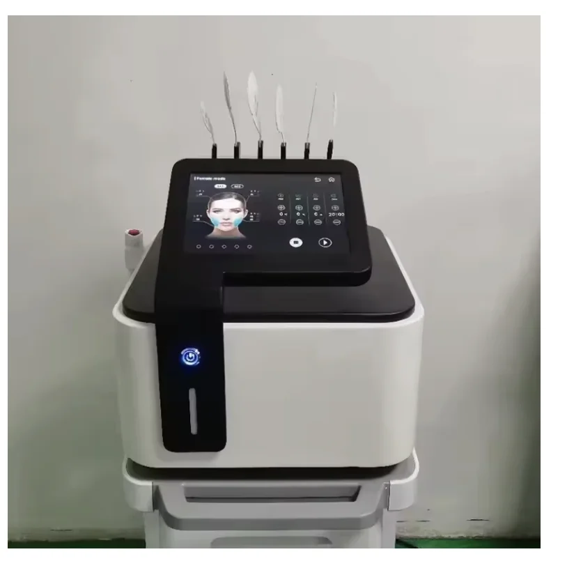 

New Product EMS Ret Facial Lifting Electric Massager Facial and Neck Lifting Device Anti-aging Heating Microcurrent Device