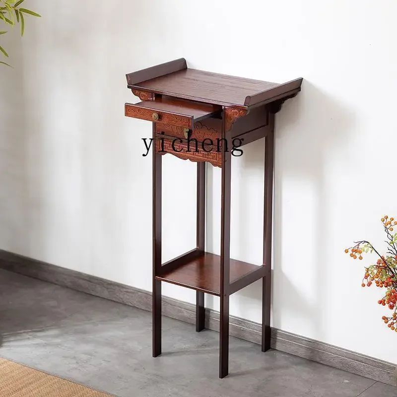 table offering Buddhist platform incense platform household living room Chinese table offering divine platform