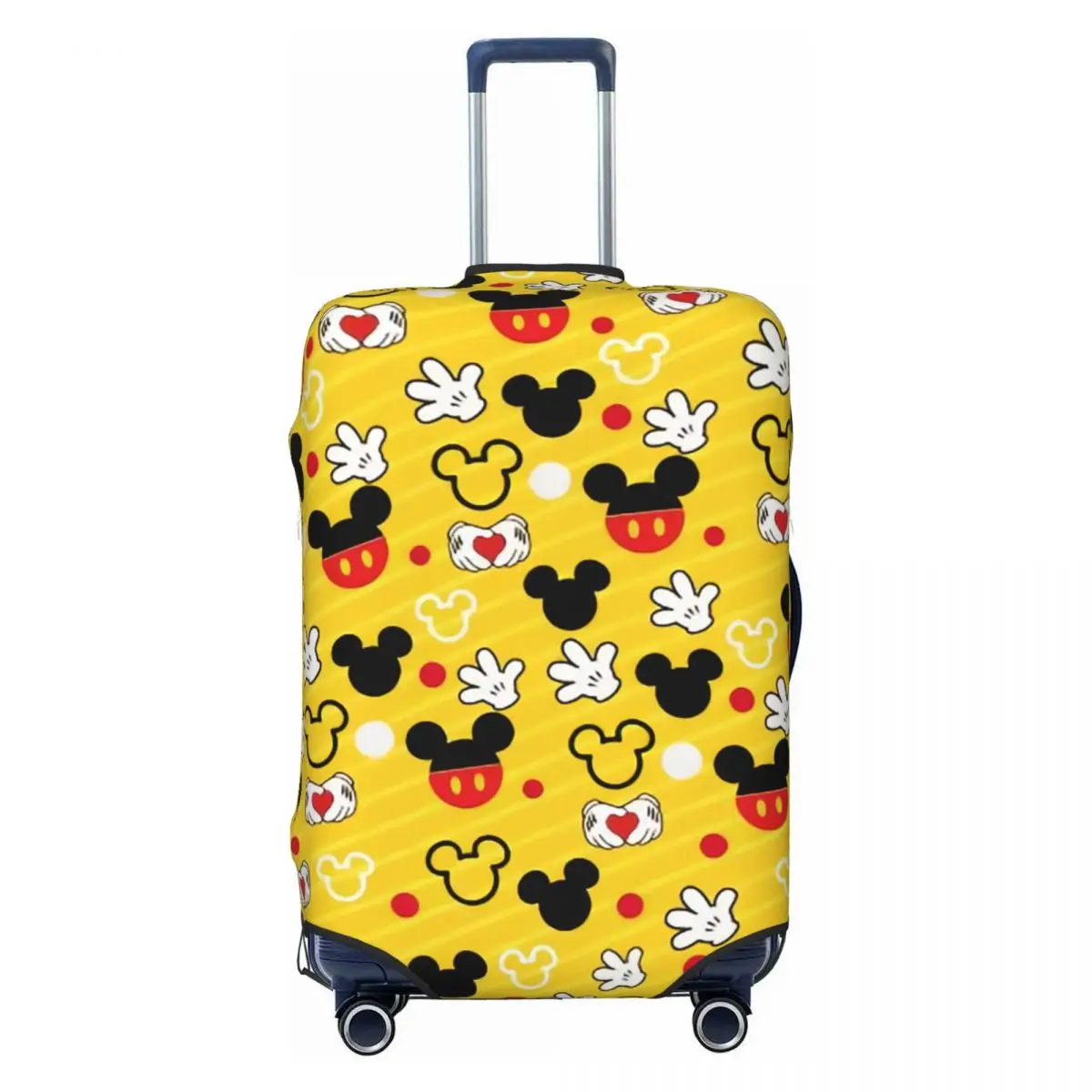 

Fashion Cartoon Mickey Mouse Luggage Cover Protector Washable Travel Suitcase Covers