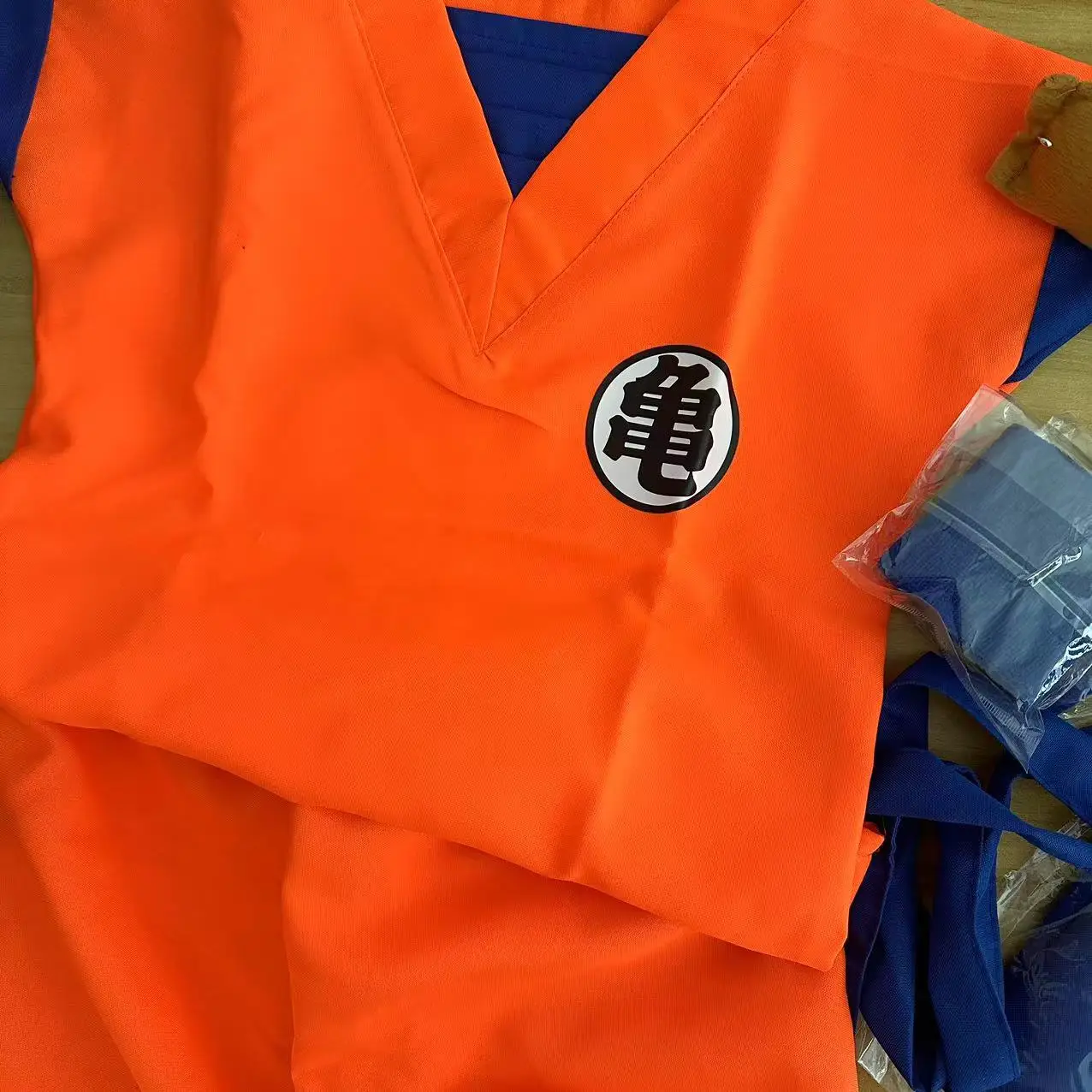 Costume de Cosplay de Son Goku pour Enfant, Uniforme de Héros, Perruque de Carnaval, Nouvelle Collection