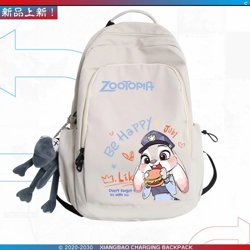 حقيبة كتف ديزني زوتوبيا اللطيفة جودي ونيك، حقيبة ظهر كروس، حقيبة ظهر مكتبية للطلاب، هدايا العيد #4