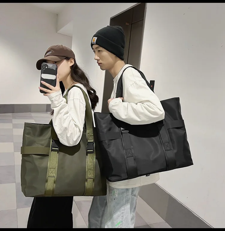 New Large Capacity Travel Men handbag Casual big shoulder bags for men Unisex Couple tote bag Short Distance travel mens bag