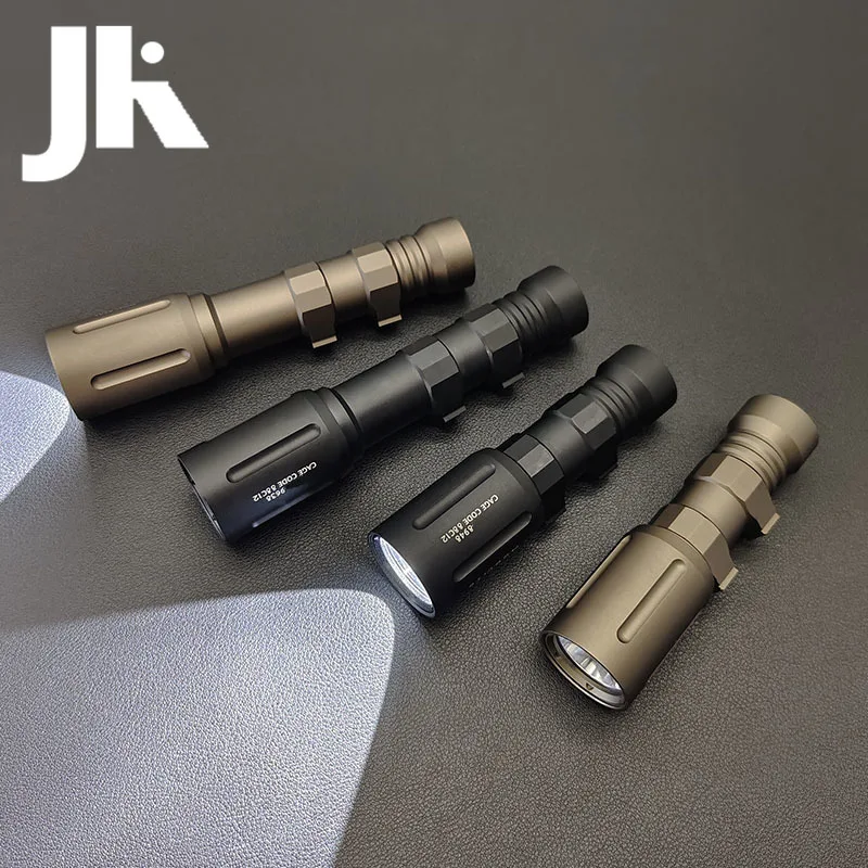 Tactical Metal V2 Spotlight Version OKW Flashlight Pistol Light Scout Light Airsoft Hunting Rifle Weapon Light  Accessories